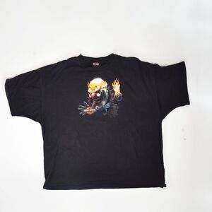 Harley Davidson Goth Grunge Clown T-Shirt 3XL